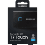 Samsung 1TB T7 Touch Portable SSD with Fingerprint Security